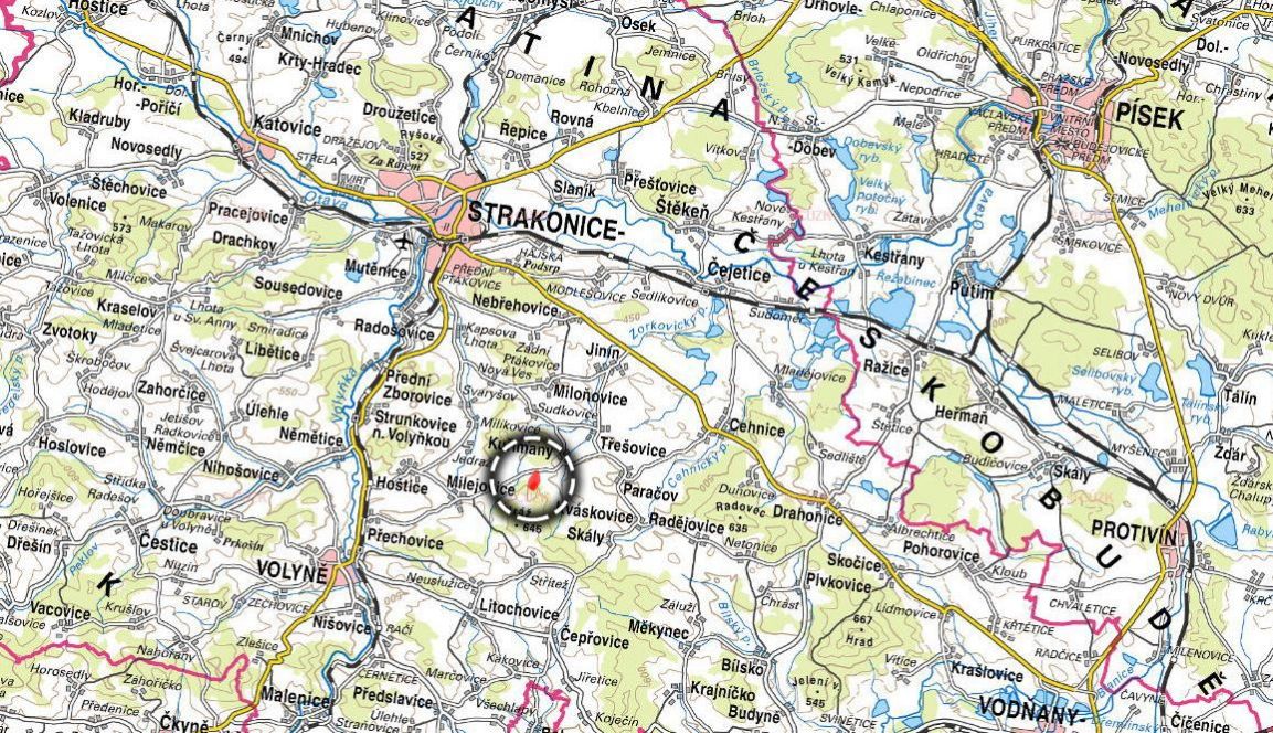 Zemědělská půda, prodej, Kuřimany, Strakonice - 3