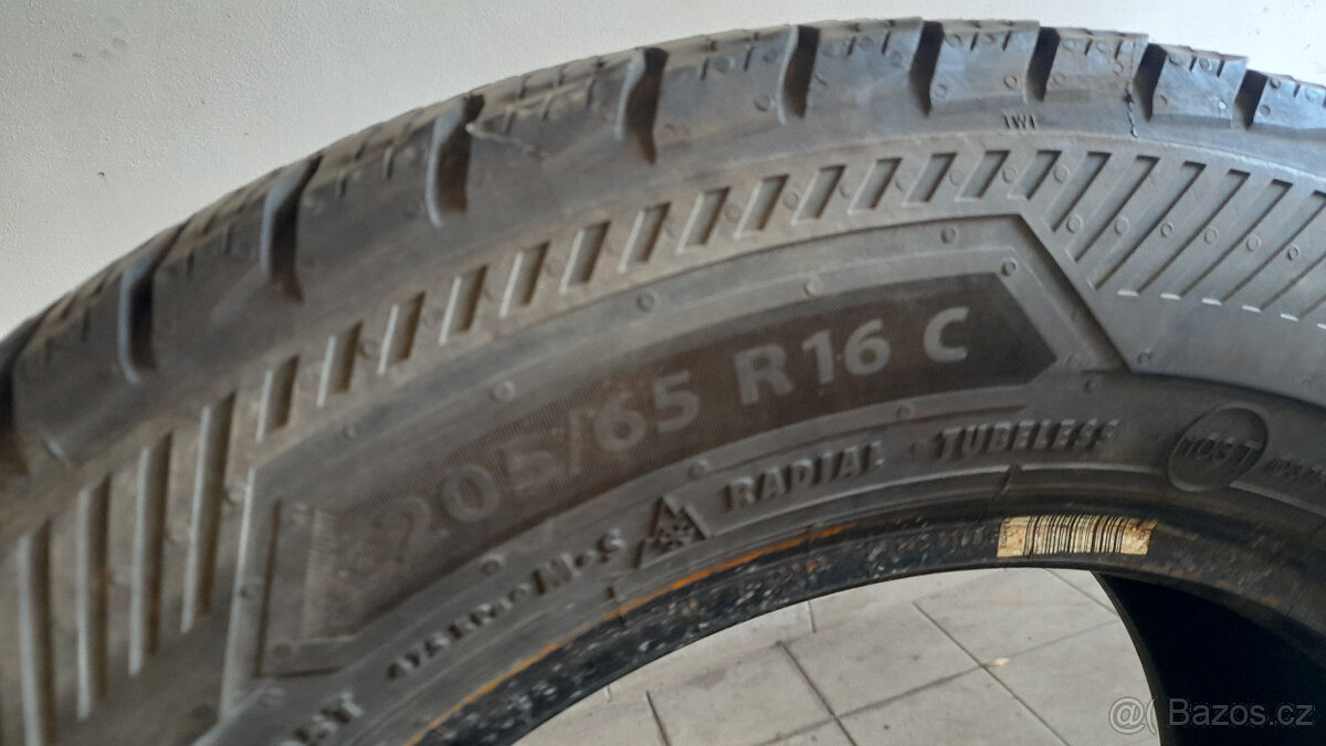 Zimní BARUM 205/65 R16C zátěžové - 3