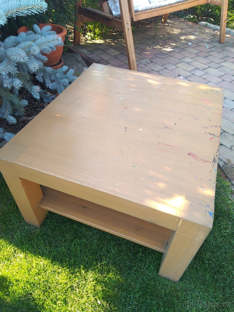 Konferenční stůl celodřevěný - 3