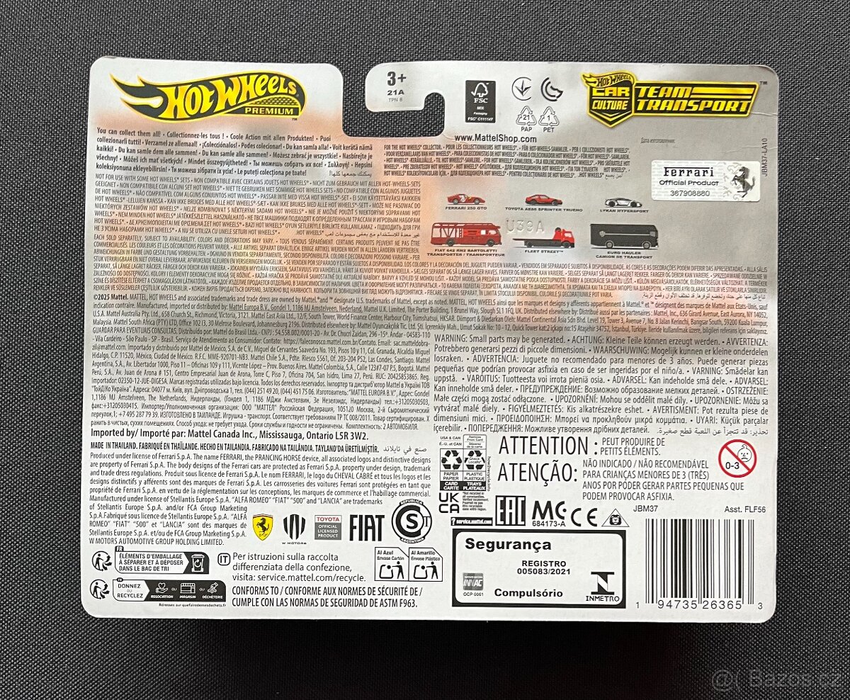 Hot wheels Ferrari team transport - 3