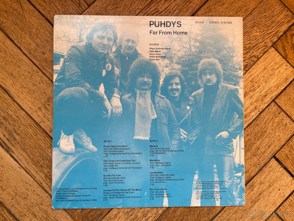 LP deska PUHDYS Far from home - 3