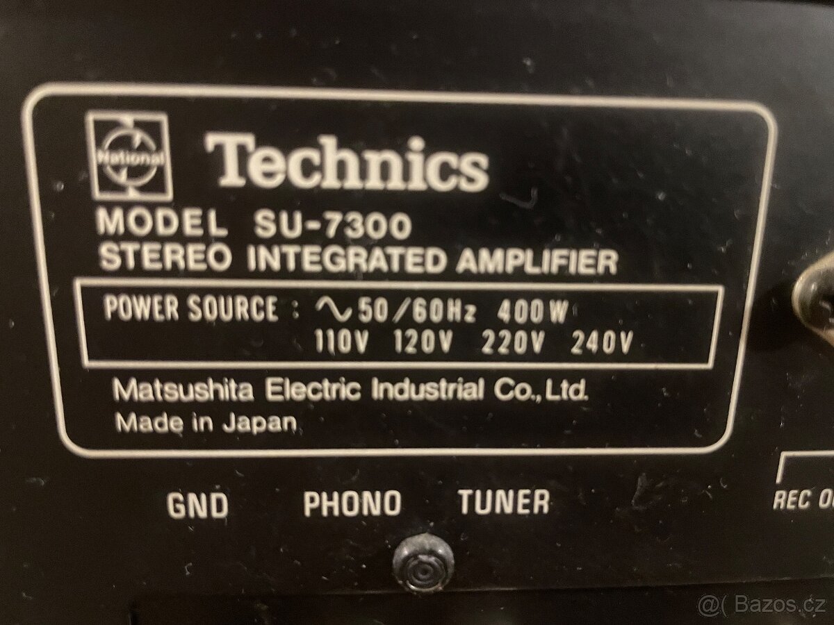 Zesilovač Technics SU 7300 - 3
