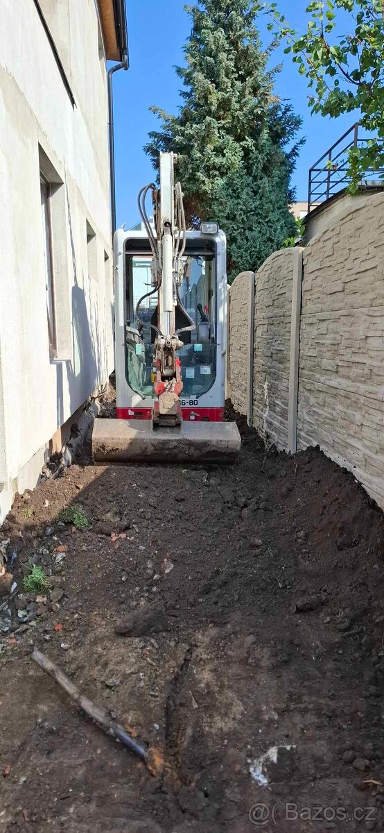 Zemní práce ,autodoprava, kontejnery, hydraulická ruka. - 3