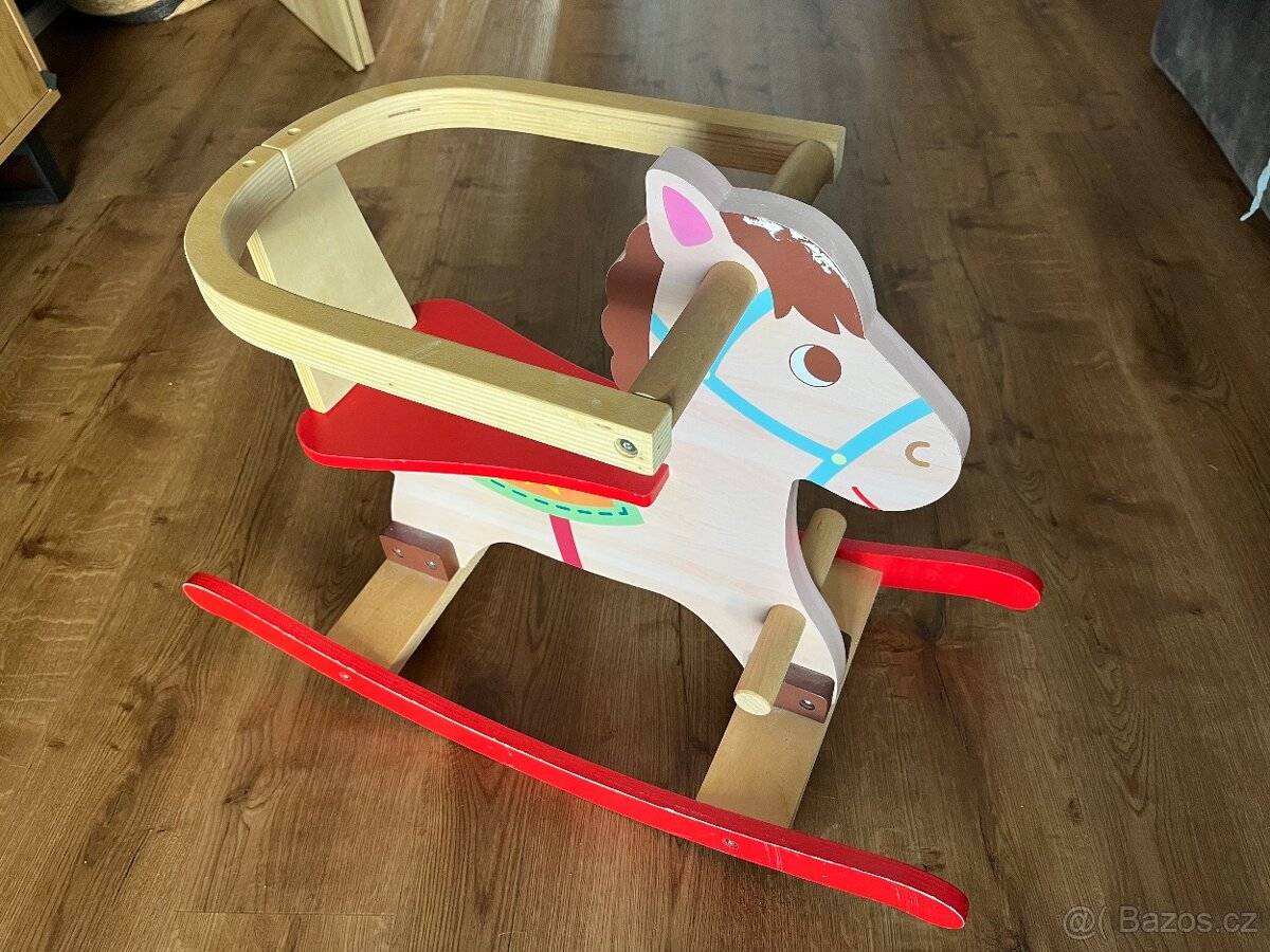 Dřevěný houpací kůň - 3