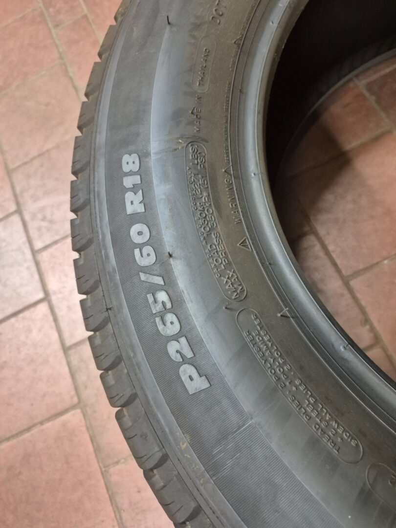 letní 265/60/18 (310) - 3