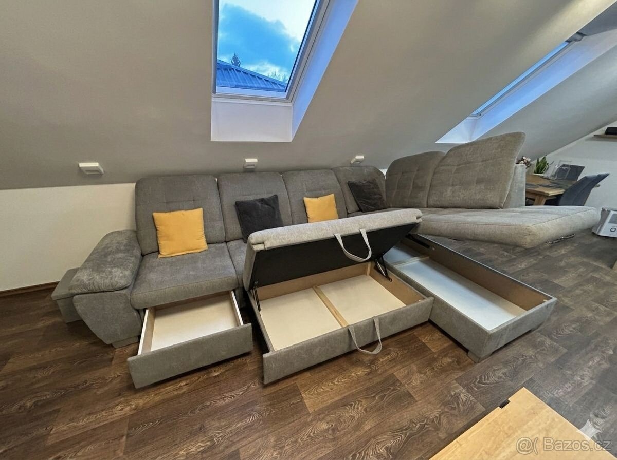 Sedací souprava 320 x 200 jako nová - 3