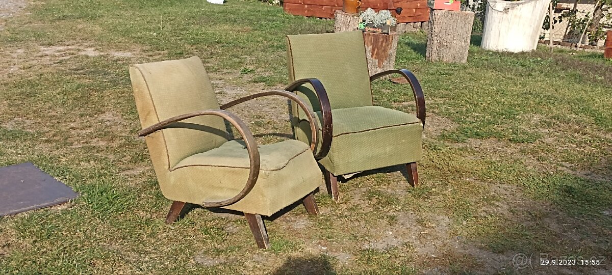 Křesla Halabala k renovaci - 3