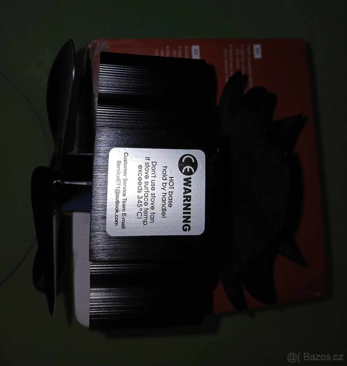 Krbový ventilátor magnetický ...nový - 3
