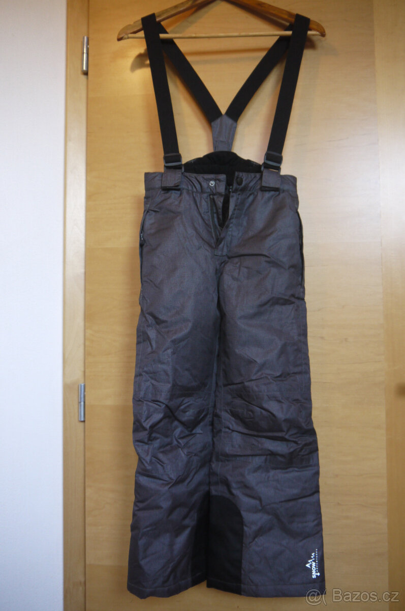 Lyžařské/zateplené chlapecké kalhoty vel. 122/128 - 3