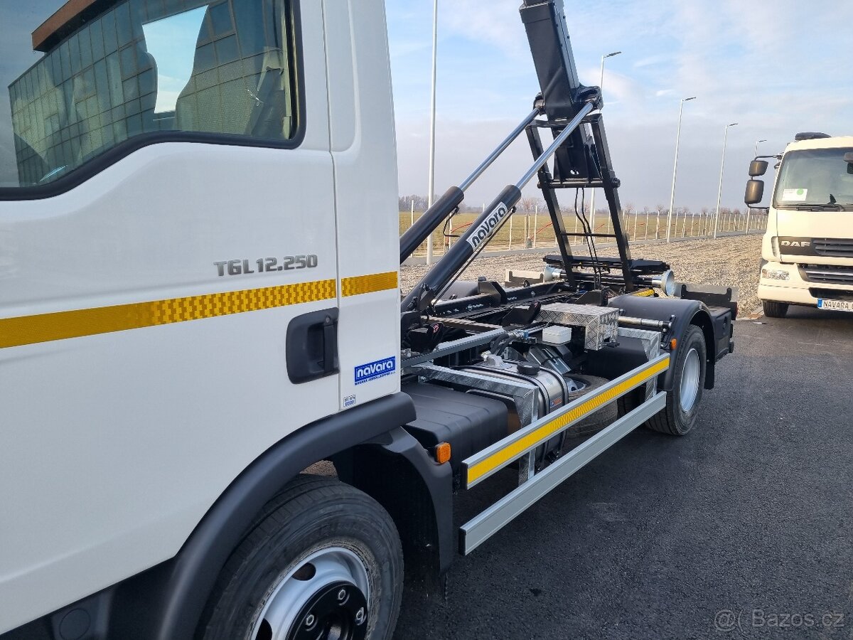 MAN TGL 12.250 + NOVÝ NOSIČ KONTEJNERU - 3