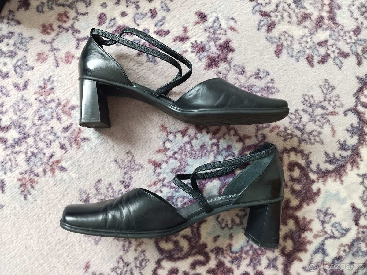 Dámské sandálky, polobotky, vel. 39, Marco Tozzi, jak NEW - 3