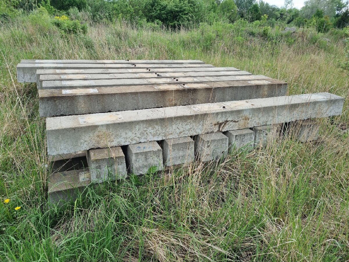 Prodám betonové pražce AKCE NA DOPRAVU - 3