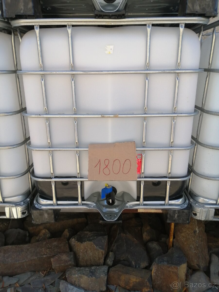 Ibc nádrže, kontejner (máme i na pitnou vodu) - 3