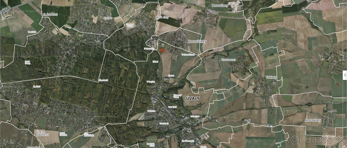 Úvaly u Prahy 7 795 m² - 3