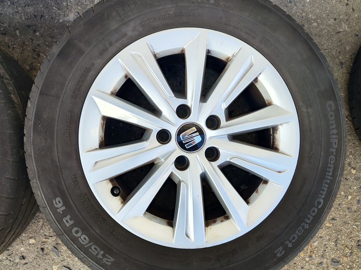 16"letní alu sada 5x112 origo Seat Alhambra VW Sharan 215/6 - 3