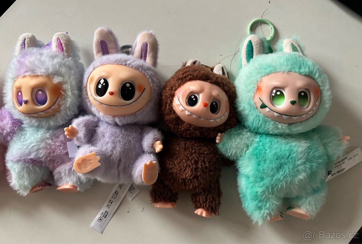 Sada 5 ks Labubu jako nové - 3