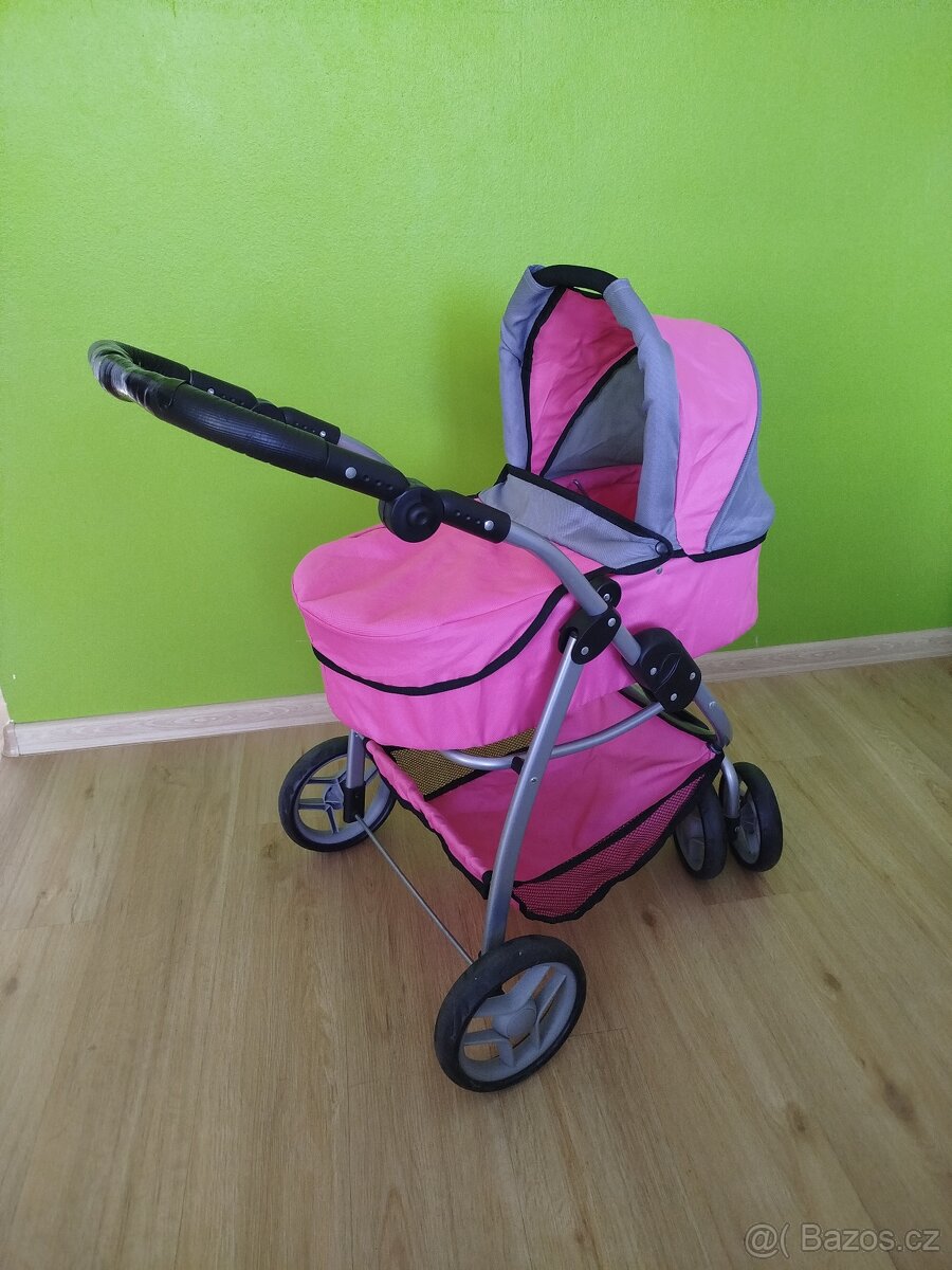 Kočárek pro panenky 2v1 - 3