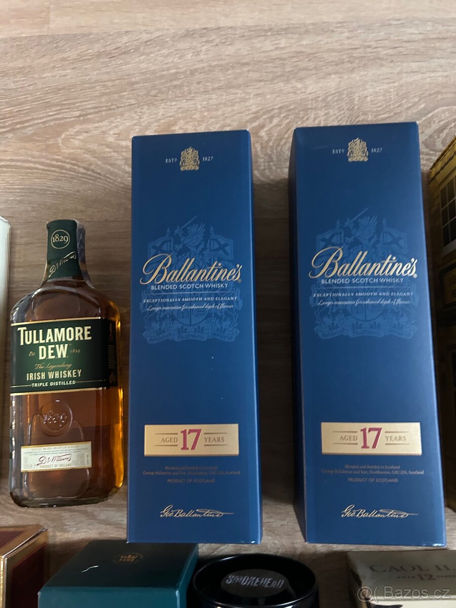 Whisky + brandy + vodka vše originální kusy - 3