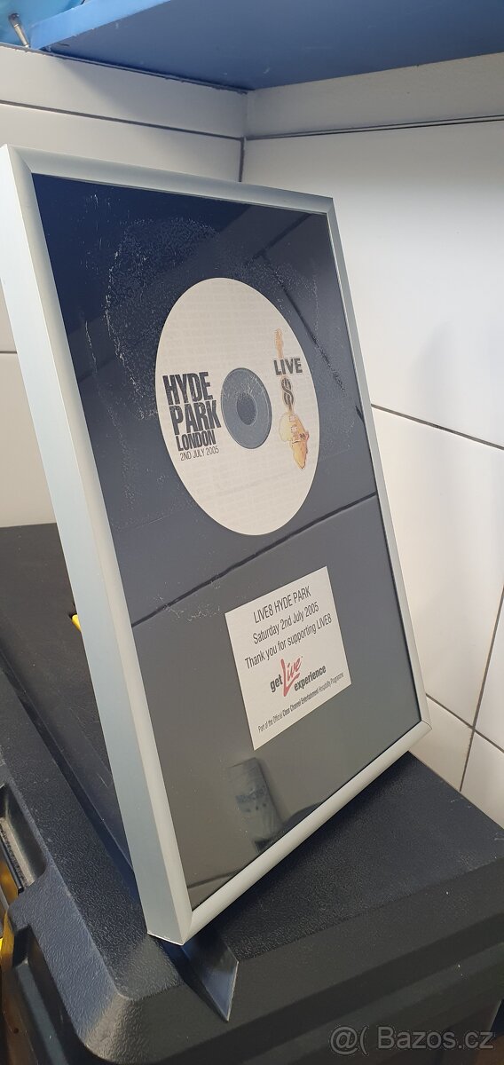 Live 8 plaketa, obraz - 3