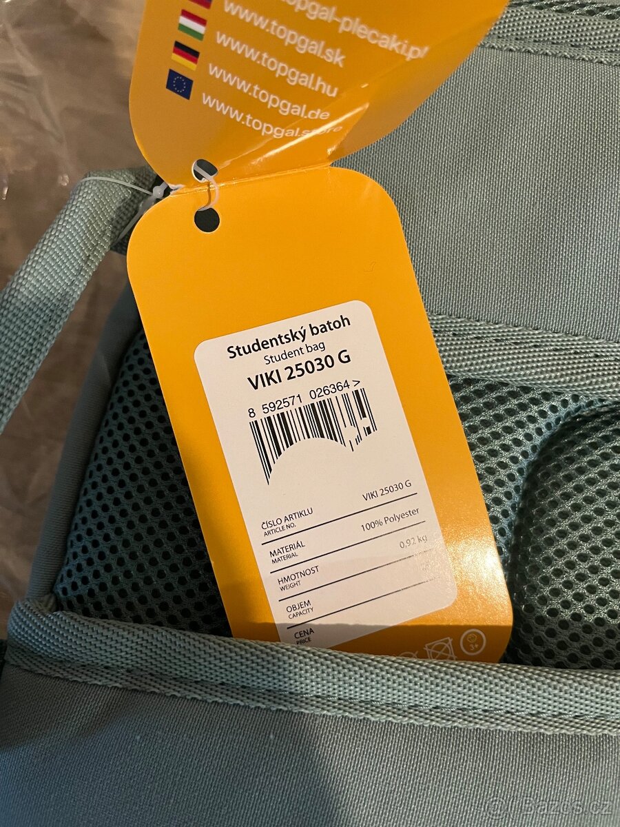 Dětský školní batoh topgal - 3