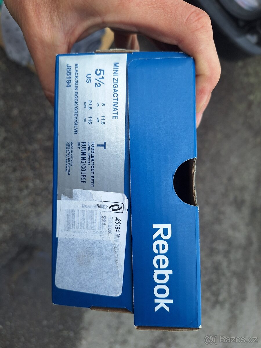 Prodám nové dětské boty reebok vel. 5 - 3