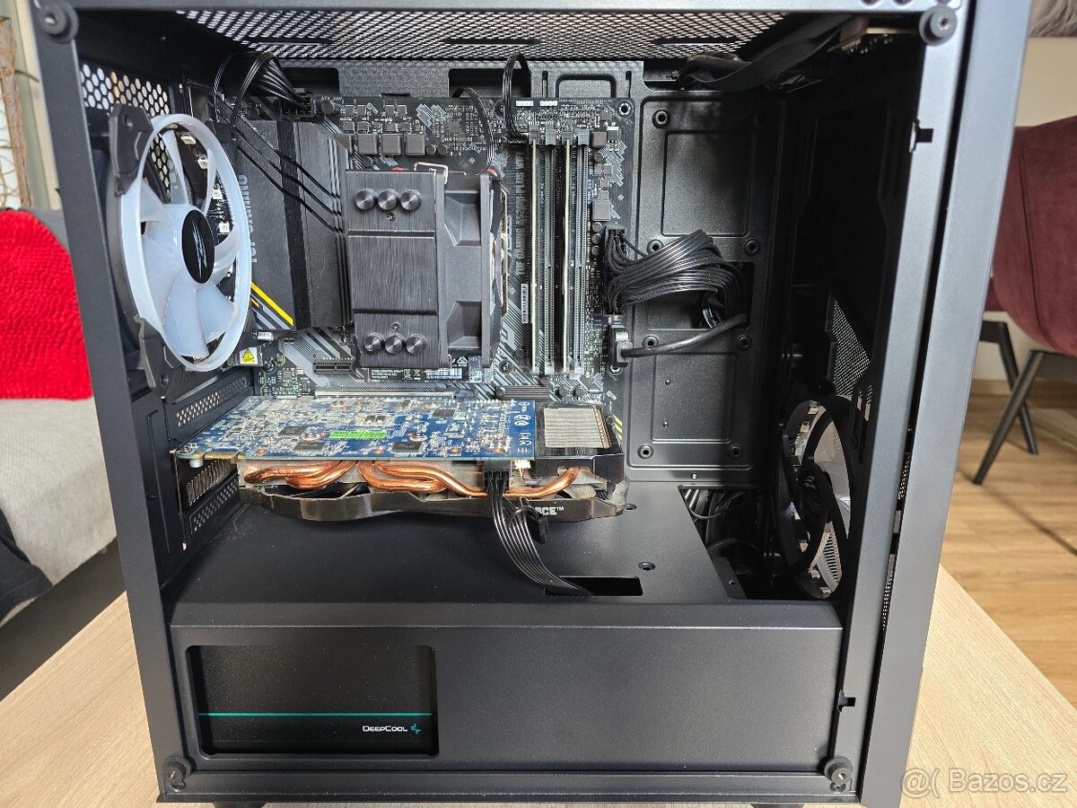 Nové herní PC Ryzen 7,16Gb ram, Grafika GTX 660, W11, RGB - 3