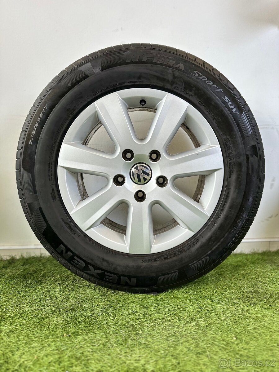 Alu kola 5x130 r17 s pneu (touareg130) - 3