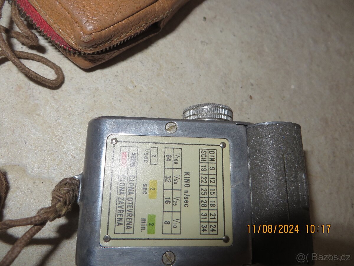 Expozimetr s pouzdrem Meopta - 3