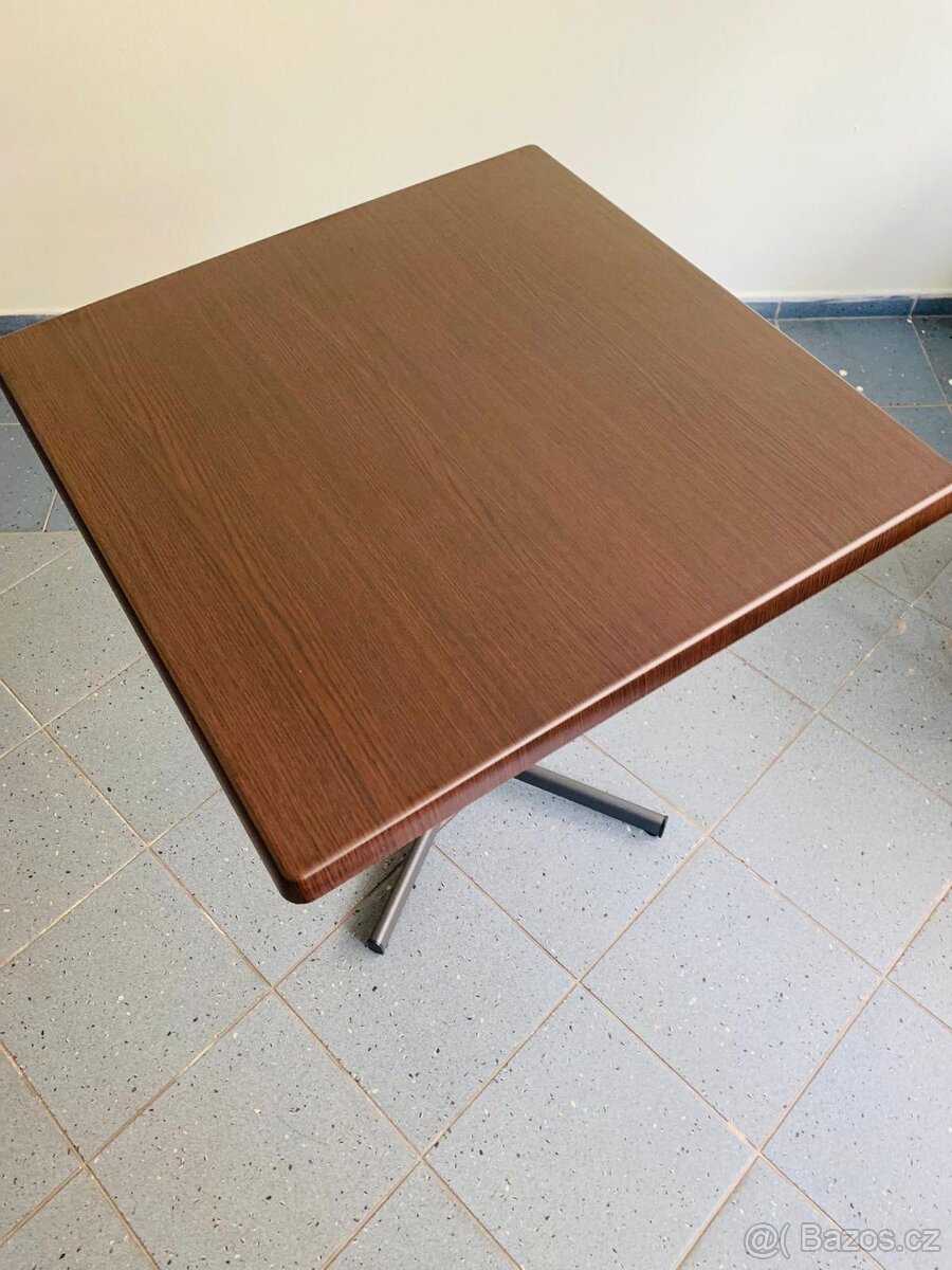 Nové skládací bistro stoly 70 x70 cm - 3