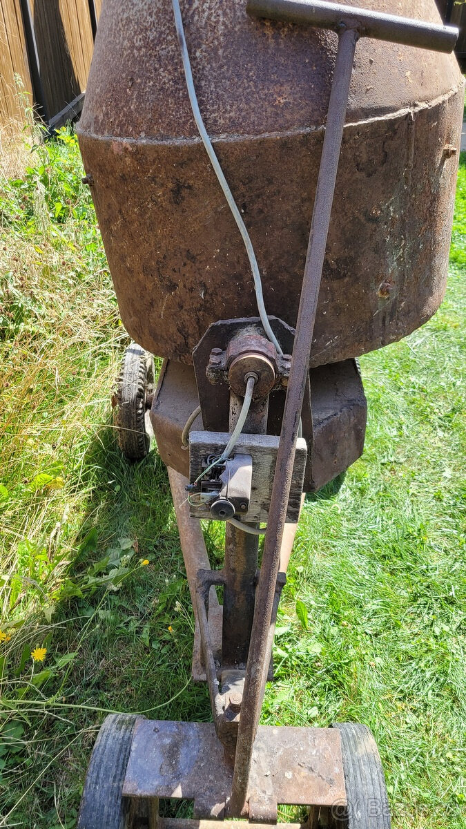 Míchačka 380V + prohazovací síto - 3