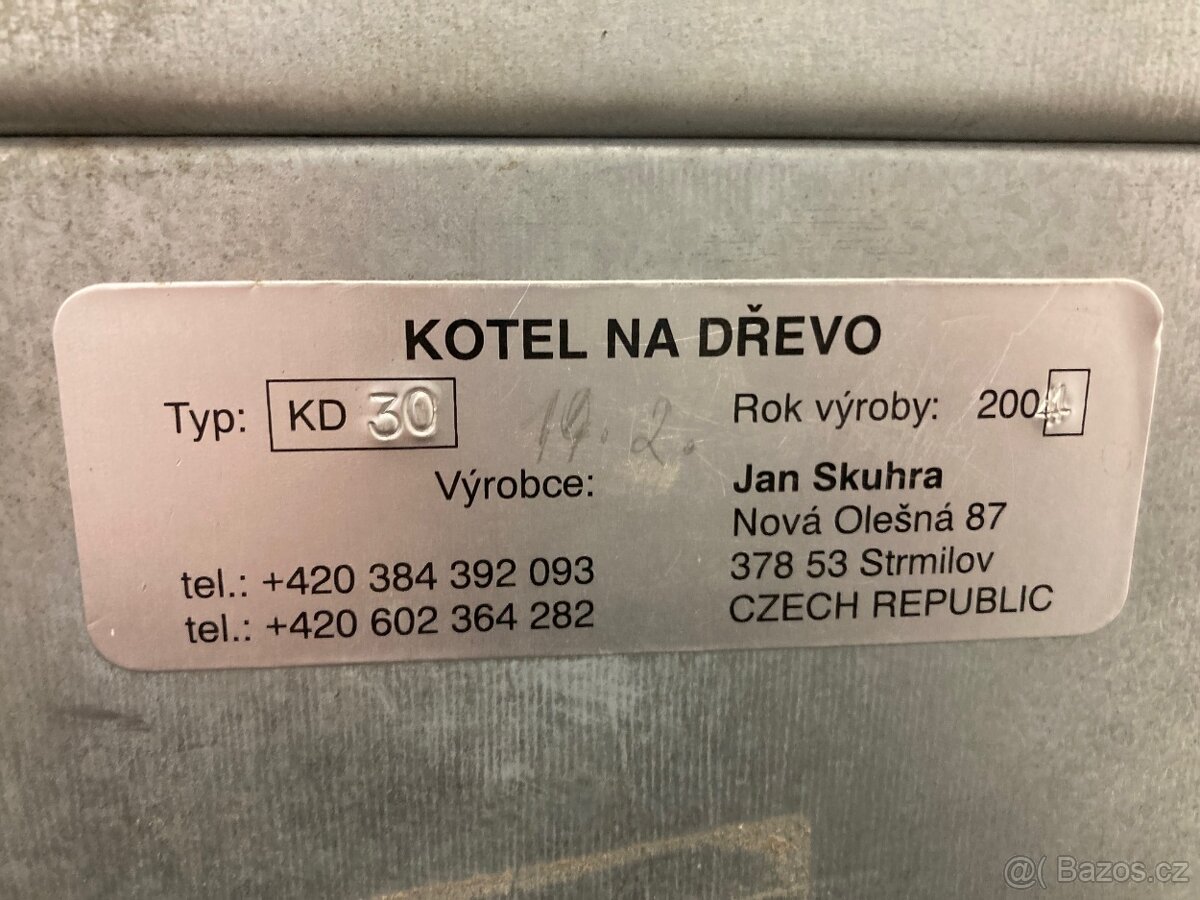 kotel na dřevo a pevná paliva 30 kw - 3