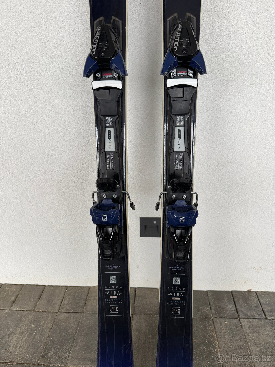 Salomon Aira 80 ti - 169 cm (radius 14) - 3