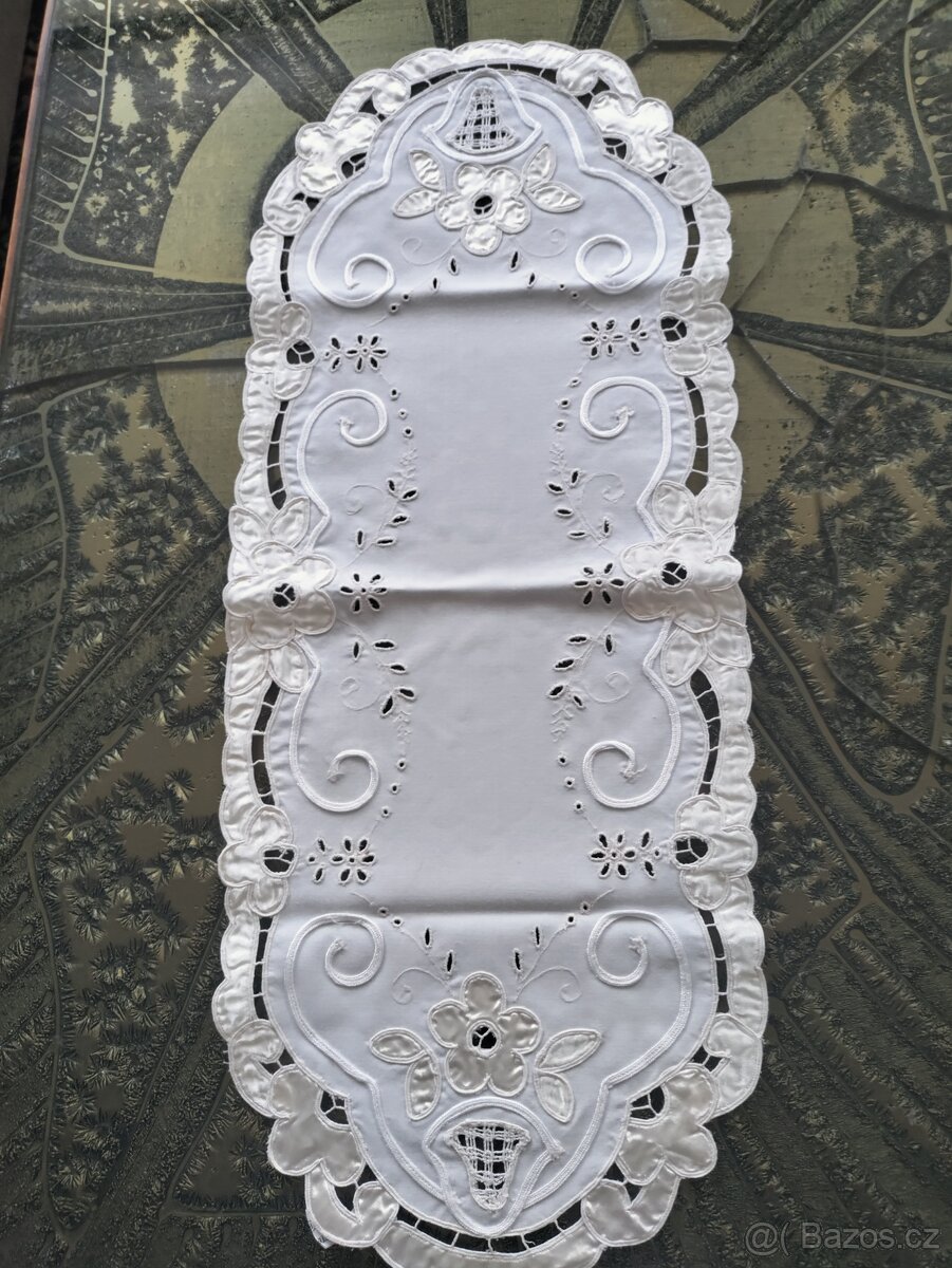 Oválná dečka smetanová - 3