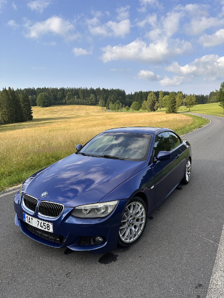BMW 335i e93 cabrio, LeMans Blue, DKG, M-paket, n55 - 3