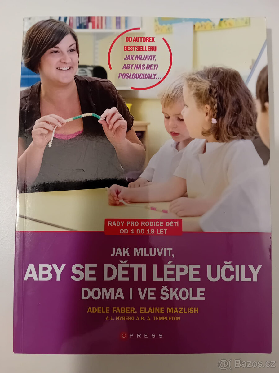 Tři knihy od Adele Faber - 3