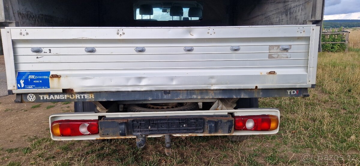 VW transporter valník 1.9 TDi 6 místný - 3