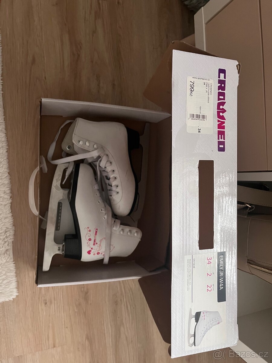 Dívčí lední brusle vel. 34 - 3