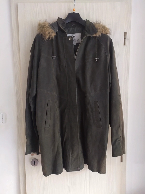 kožený kabát dámský v.L - 3