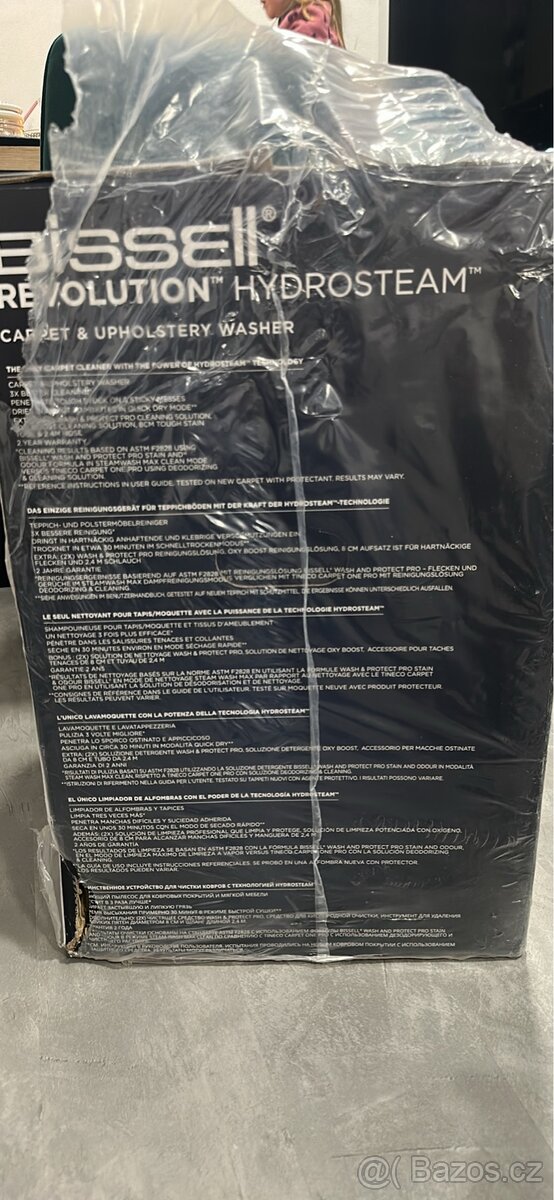 Bissell revolution hydrosteam - hloubkový čistič - 3