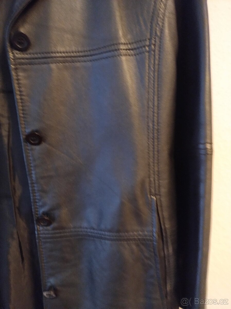 5) sako kožené černé - 3