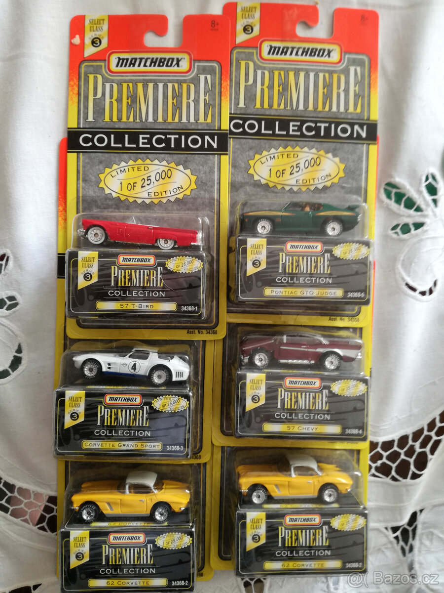 modely aut v serii matchbox premium - 3