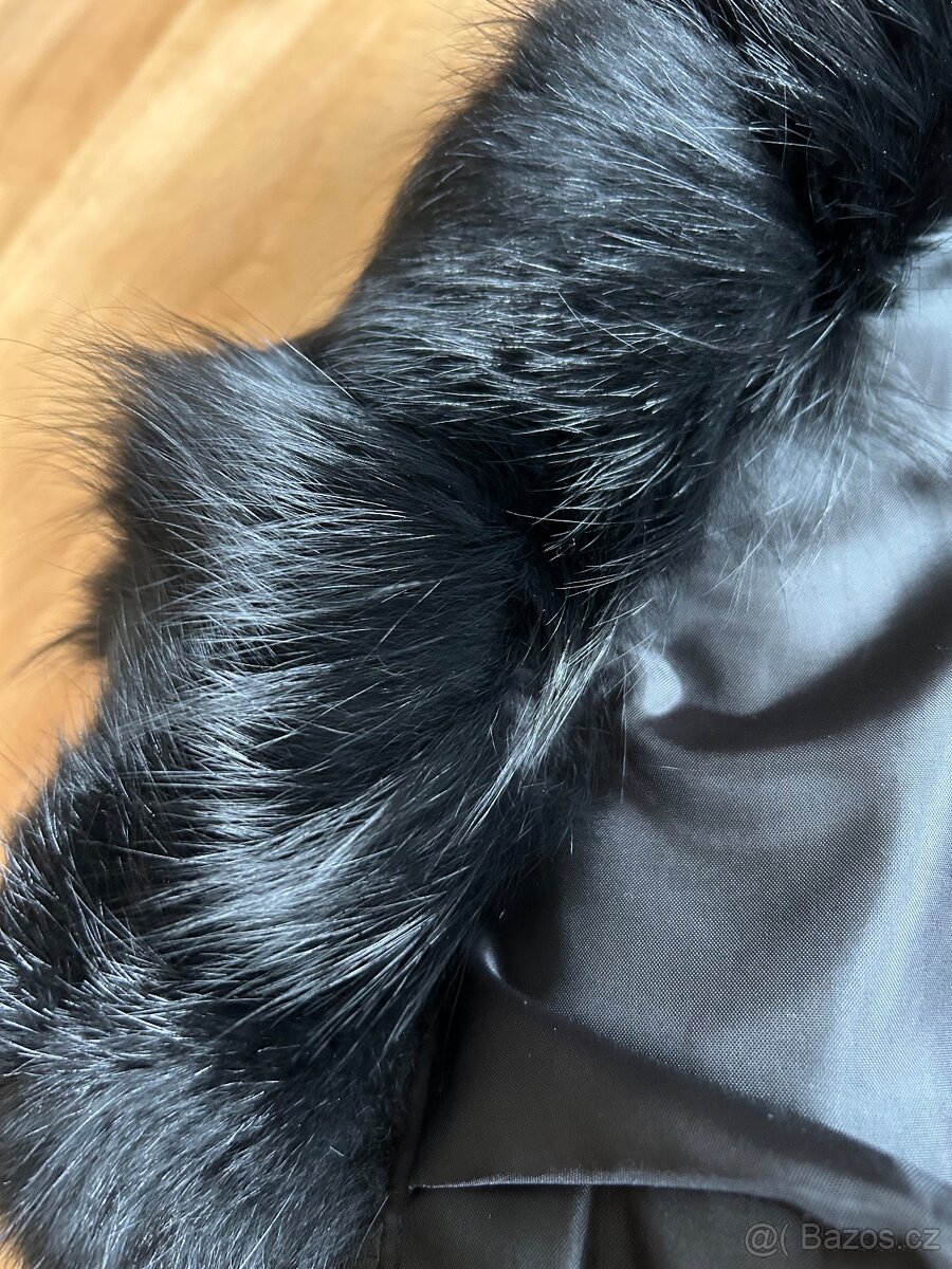 Kožená vesta s pravou kožešinou - 3