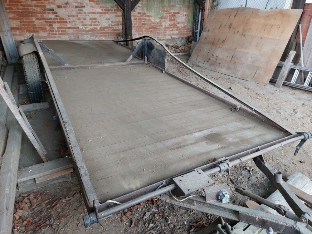 Plaťák - jednonápravový vlek za traktor - 3