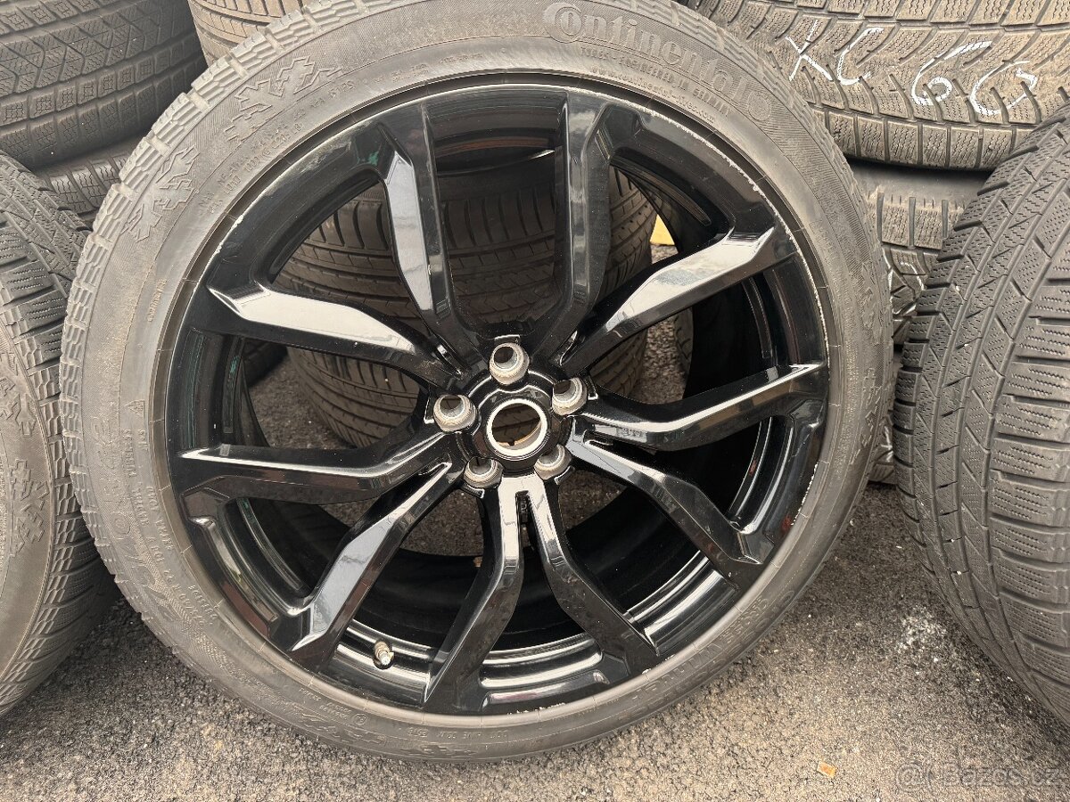 Prodam orig ALU kola R22 Range Rover vč zimnich pneu