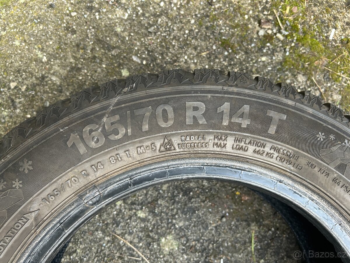 Zimní pneu 165/70/14 Semperit - 3
