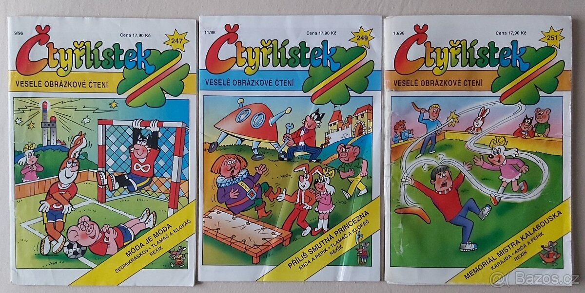 ČTYŘLÍSTEK - ROČNÍK 1996 - 3