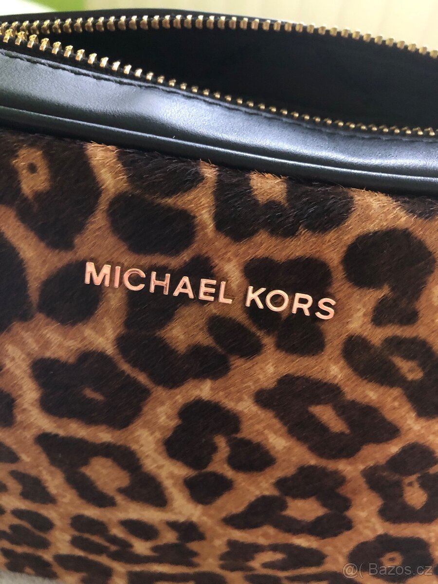 Michael Kors kabelka crossbody leopard originál - 3