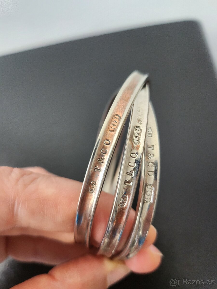 Stříbrný originální náramek Tiffany & Co 1997 - 3