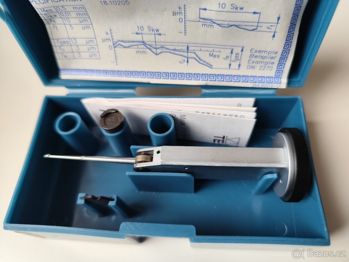 Páčkový úchylkoměr TESA - 3