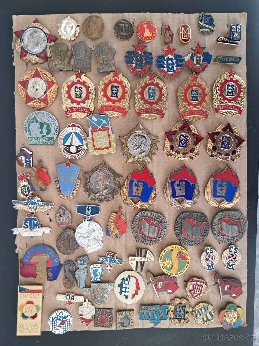 Predám odznaky 1 - 3